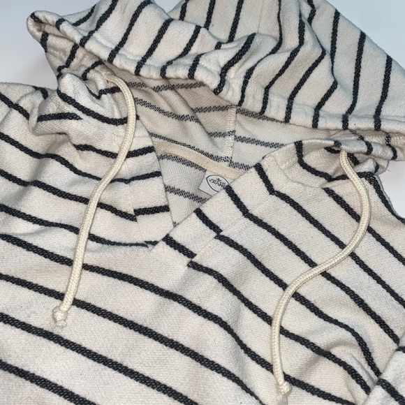 Striped Hooded Sweatshirt - Picture 2 of 3